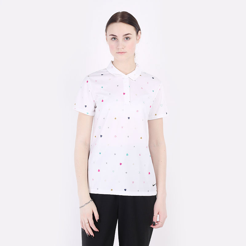 Поло Nike Dri-FIT Victory Printed Golf Polo (DH2054-100)  - цена, описание, фото 1